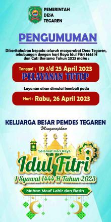 Pengumuman Cuti Bersama